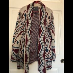 Paper Crane Women’s open Sweater size: L